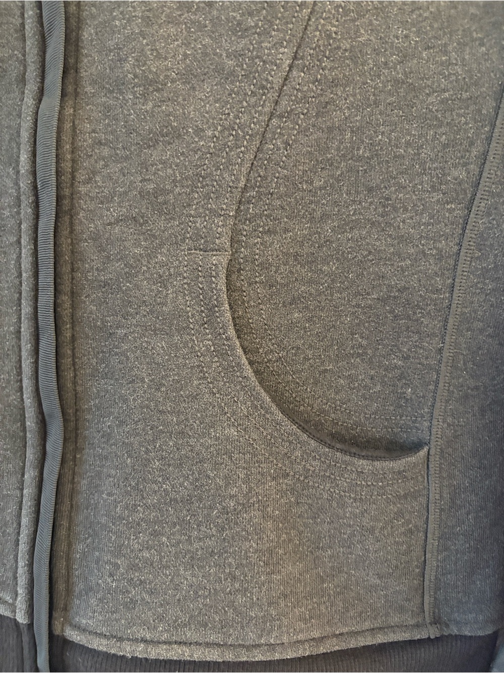 Lululemon Limited Edition 2013 Hiver Scuba Jacket ~ 10 ~ Grey - Picture 3 of 12